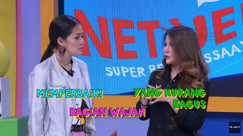 Nita cerita seperti apa prosedur operasi plastik yang dilakoninya © YouTube.com/TRANS TV Official
