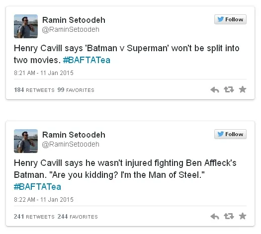 Twitter Ramin Setoodeh © twitter.com/raminsetoodeh