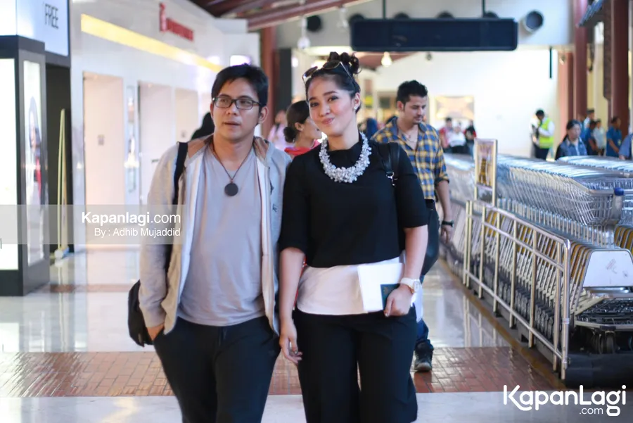 Ayah David berharap yang terbaik untuk rumah tangga putranya dan Indri © KapanLagi.com®/Adhib Mujaddid