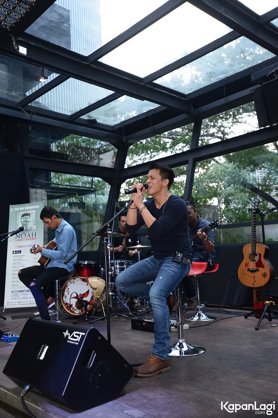 NOAH luncurkan album baru berjudul SINGS LEGENDS. ©KapanLagi.com/Bambang E Ros