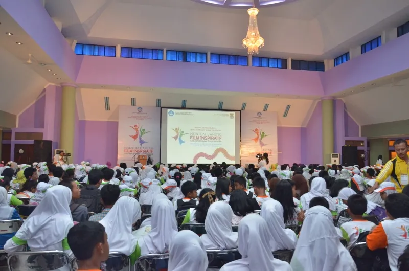 Suasana Nobar Inspiratif Tangerang