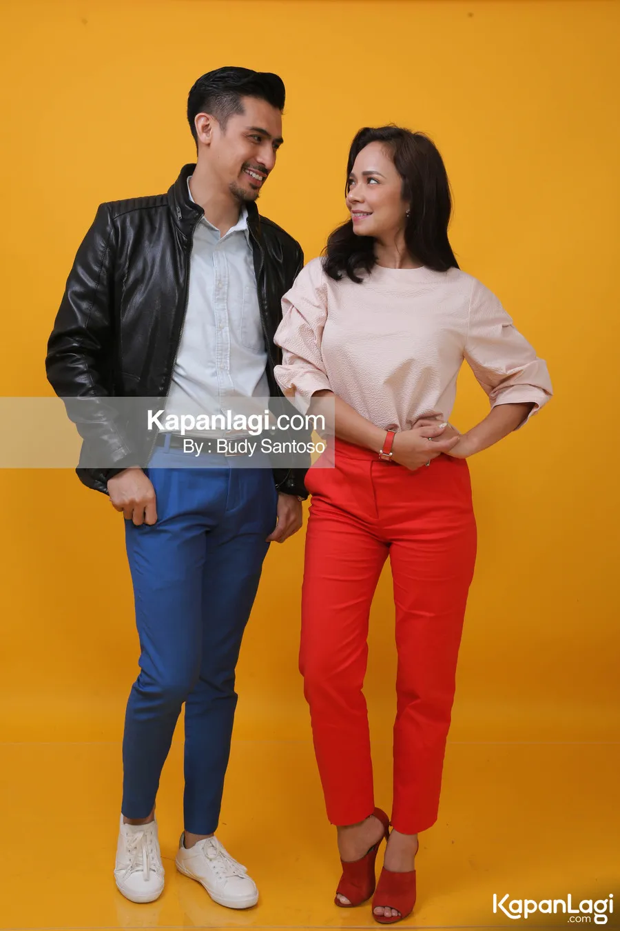 Nora Danish & Ashraf Muslim © Kapanlagi/Budy Santoso