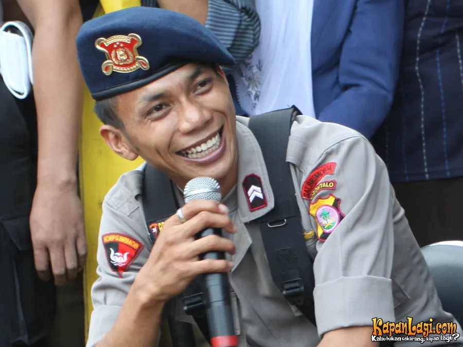 Norman Kamaru Saat Masih di Brimob © KapanLagi.com