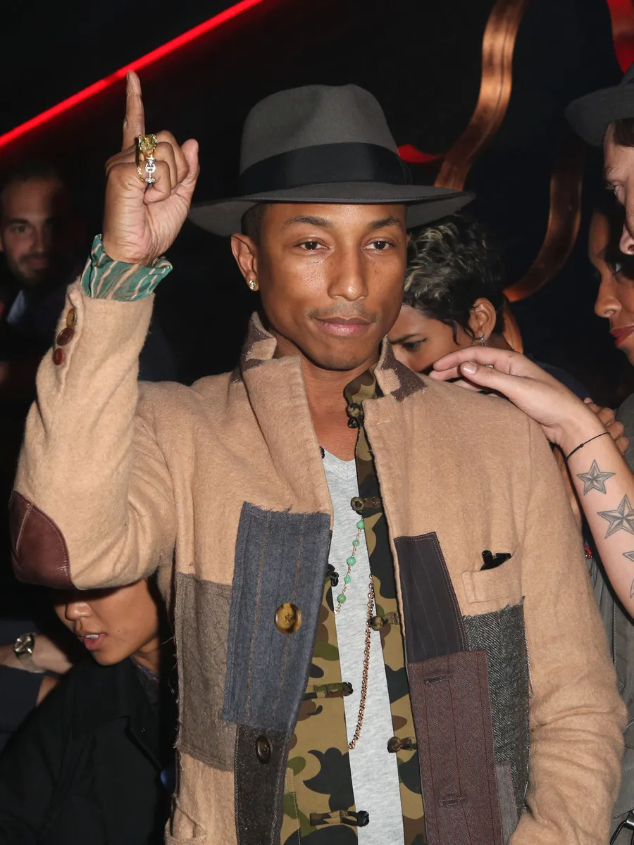 Pharrell adalah sosok di balik nama North West ©fameflynet.com