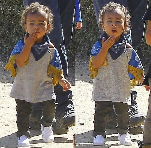 North West @ Instragram/KimKardashian