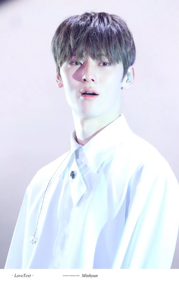 Pesan Minhyun Untuk Fans Wanna One