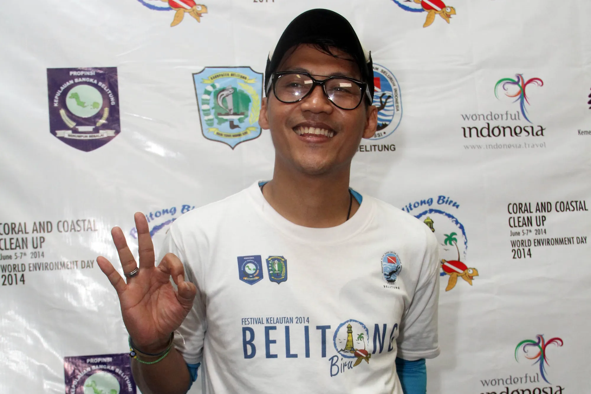 Nugie ajak rekan-rekannya hidup sehat lewat goes ©KapanLagi.com/Muhammad Rasyad