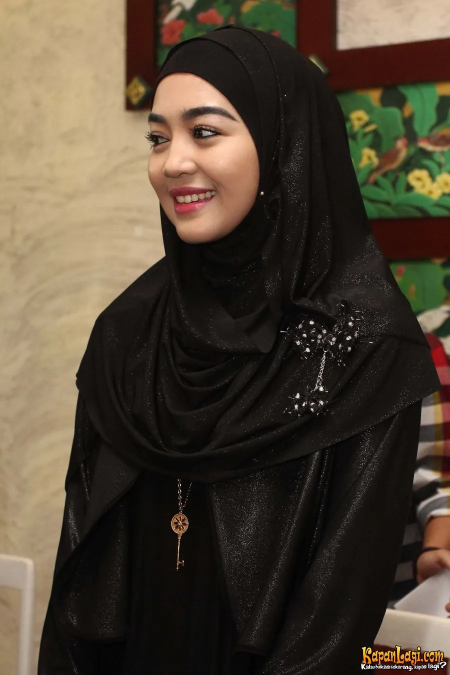 Nuri Maulida mengungkap bahwa putrinya saat ini sudah lucu-lucunya. ©KapanLagi.com