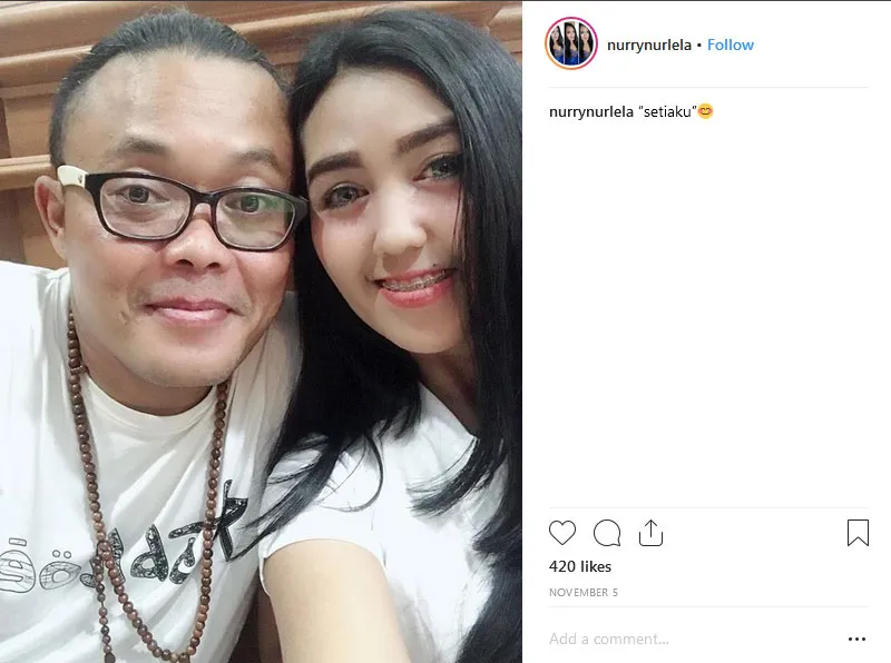 Sule dan Nurlela © Istagram.com/nurrynurlela