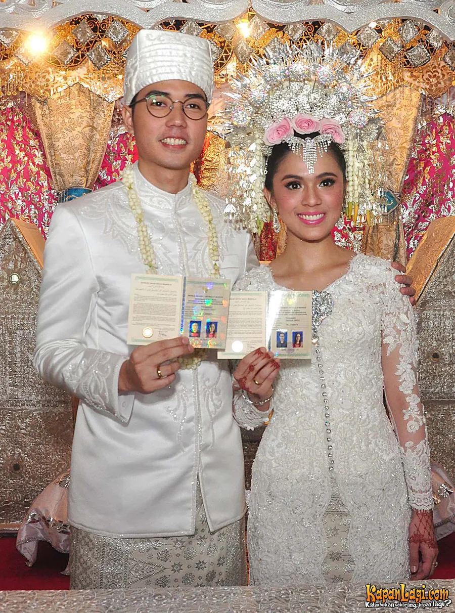 Nycta Gina dan Rizky Kinos bakal bulan madu ke Bali. ©KapanLagi.com®/Agus Apriyanto