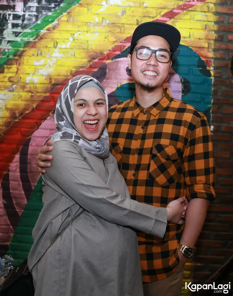 Nycta Gina mengaku kerap mengalami morning sickness di kehamilan keduanya. cr: KapanLagi.com/Agus Apriyanto