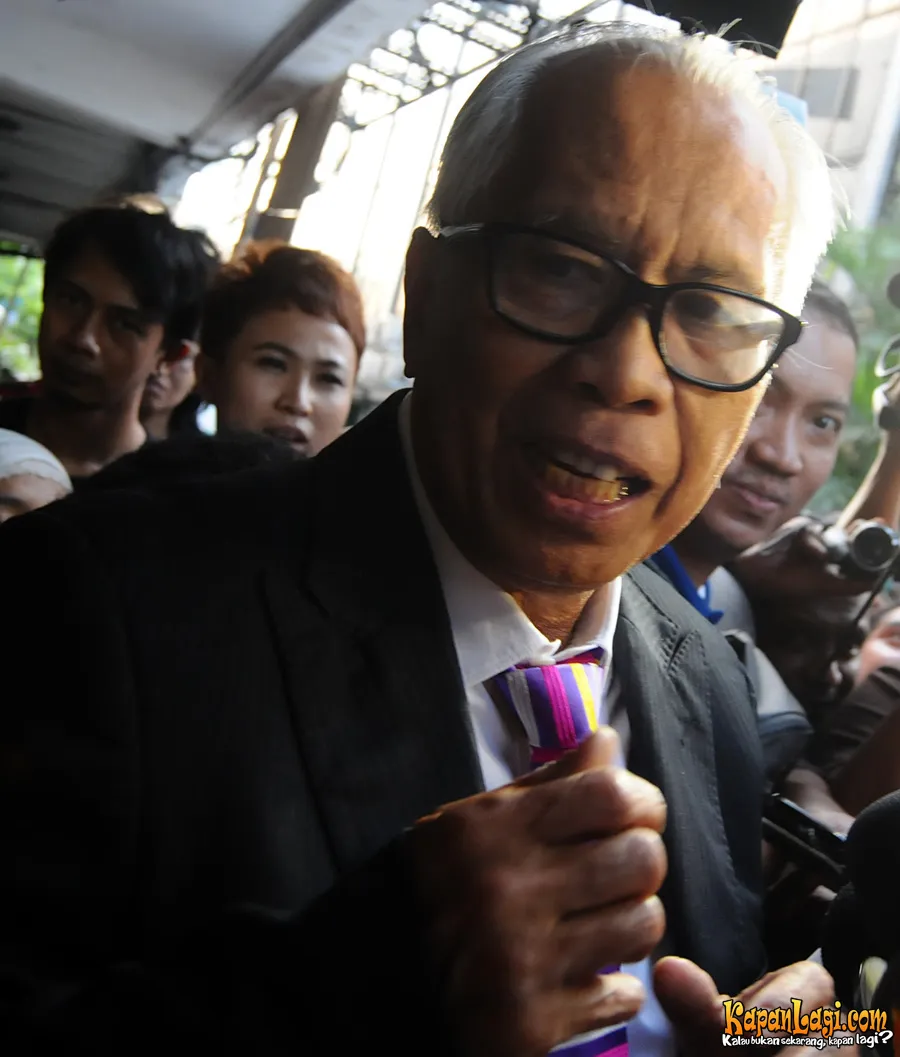Pengacara kondang OC Kaligis menjadi tahanan komisi pemberantasan korupsi. ©KapanLagi.com®/Agus Apriyanto