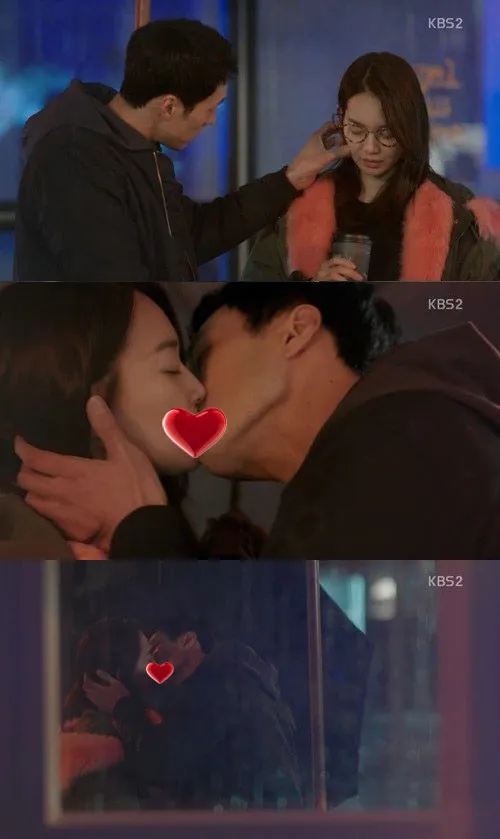 Adegan ciuman So Ji Sub dan Shin Min Ah yang romantis banget. ©hancinema.net