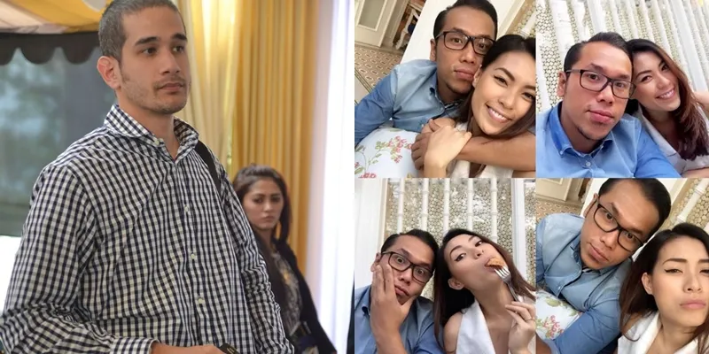 Okan Kornelius enggan komentar mantan istrinya kerap bermesraan dengan Sammy. ©istimewa