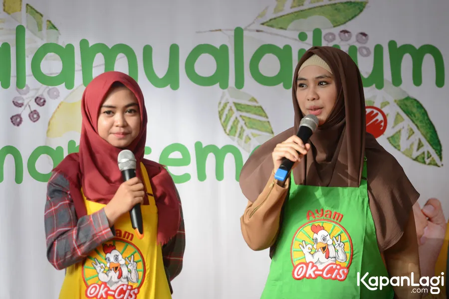 Oki Setiana Dewi sempat khawatir ketika anaknya sakit. cr: KapanLagi.com/Bayu Herdianto