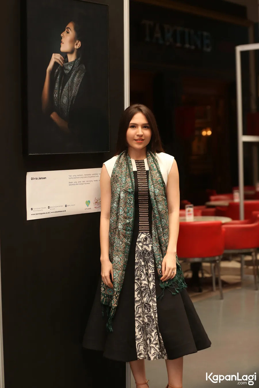 Olivia Jensen bakal berperan ganda di film terbarunya © KapanLagi.com®/Budy Santoso