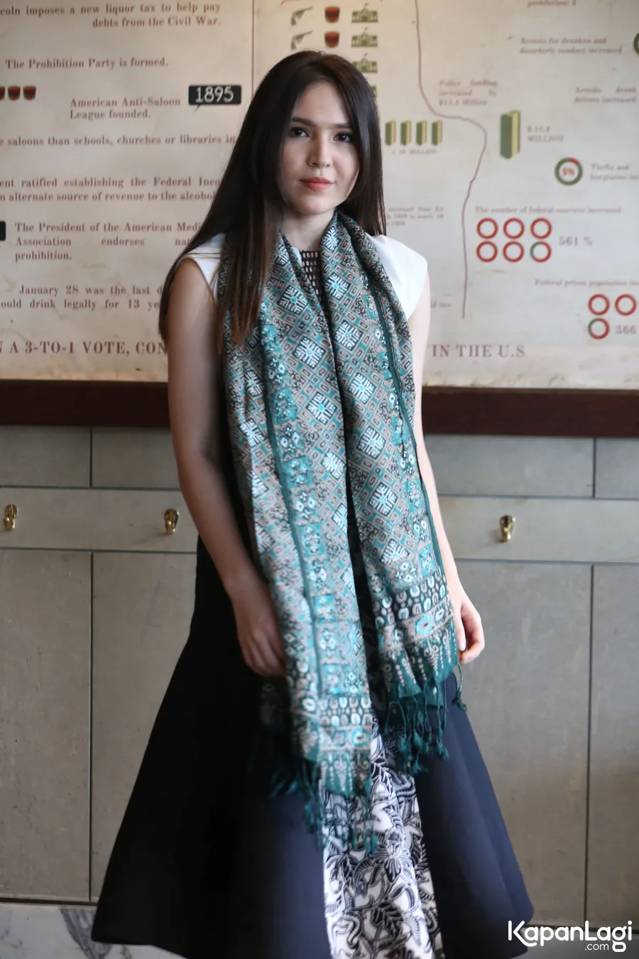 Olivia Jensen sedang hamil anak pertamanya. Š KapanLagi.com/Budy Santoso