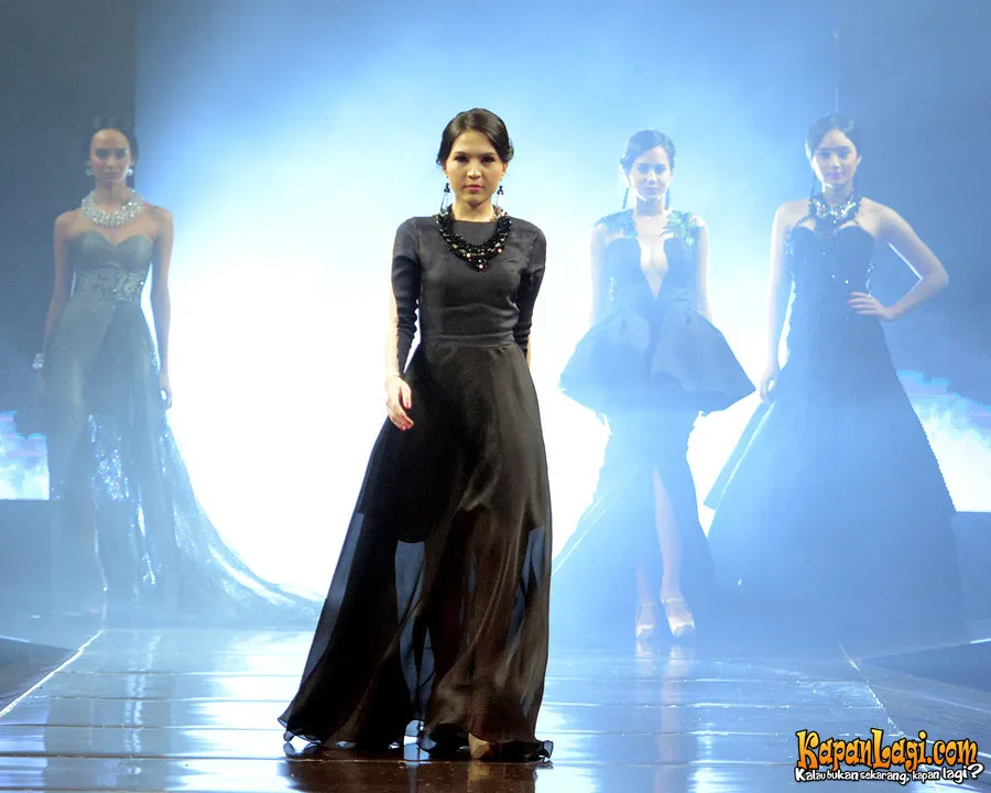 Olivia Lubis Jensen siapkan fashion show untuk peluncuran brand pribadinya. ©KapanLagi.com®/Bambang E Ros