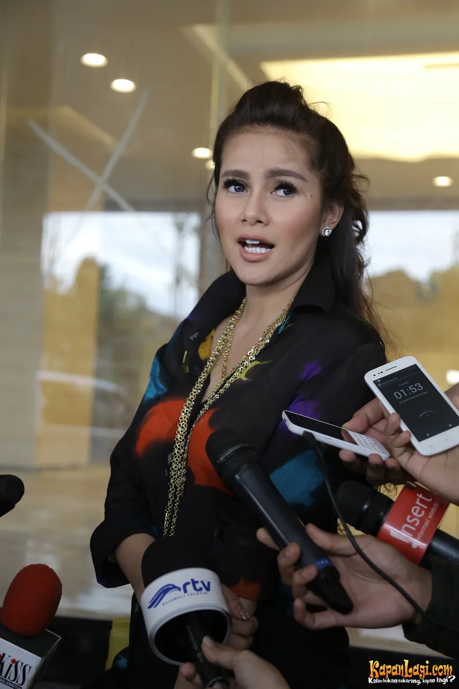 Aleena tak punya akun Instagram, akun di luar sana adalah akun palsu/©Kapanlagi.com®/Agus Apriyanto
