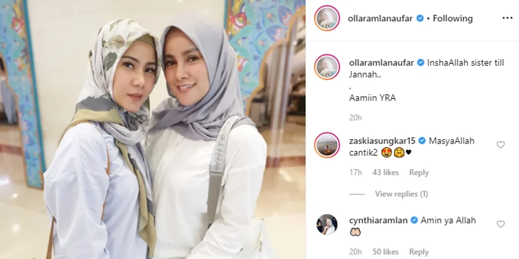 Menyusul Cynthia Ramlan?