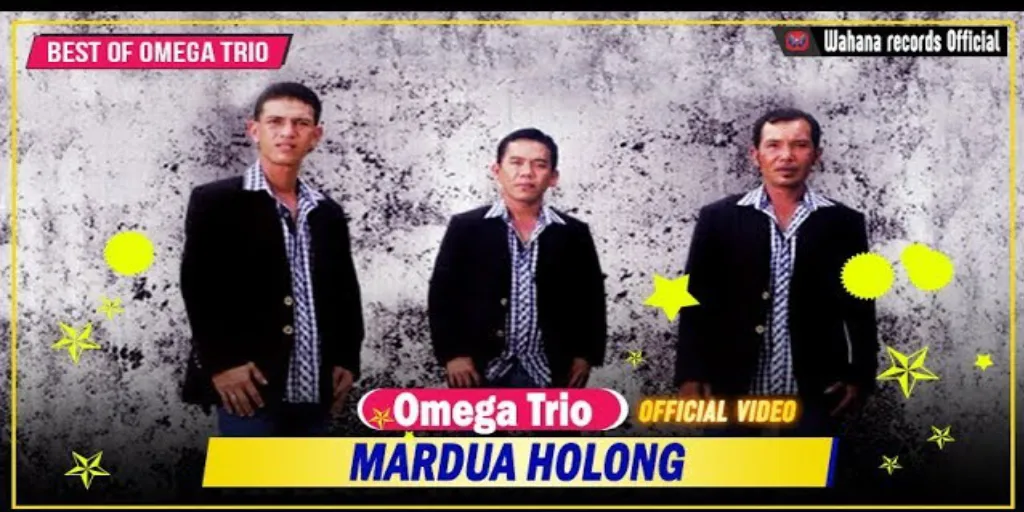 Omega Trio - Mardua Holong Terjemahan
