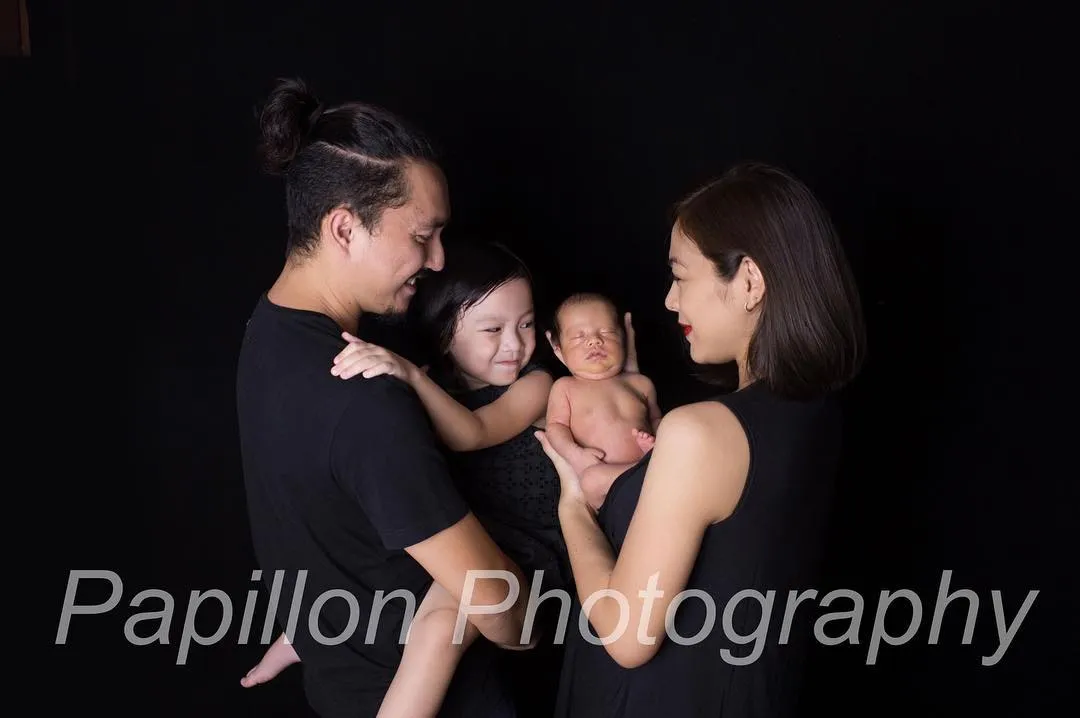 Keluarga bahagia Omesh © instagram.com/omeshomesh