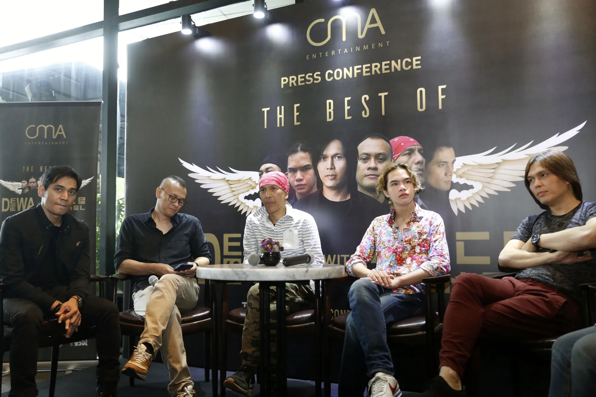 Dewa dan Once ©KapanLagi.com/Muhammad Akrom Sukarya