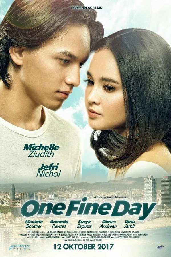 Jefri Nichol dan Michelle Ziudith di ONE FINE DAY © Screenplay Films