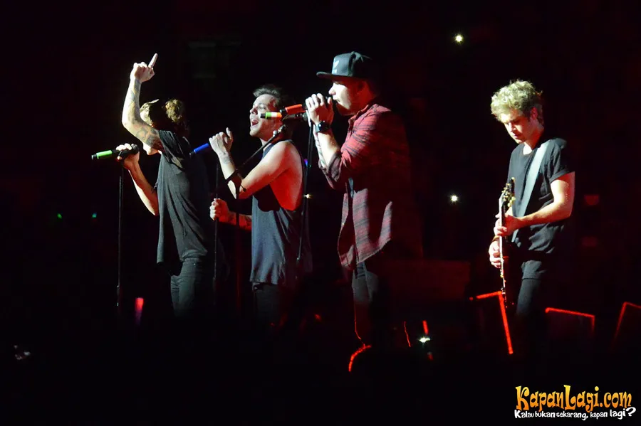 One Direction tetap optimis walau kini hanya tinggal empat personil © KapanLagi.com®/Bambang E Ros