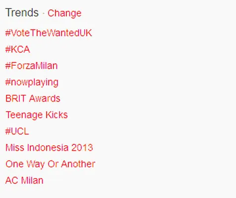 Trending Topic
