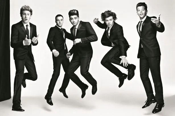 Mungkin One Direction sudah capek loncat-loncat seperti ini, ya @thirstforgossip.com