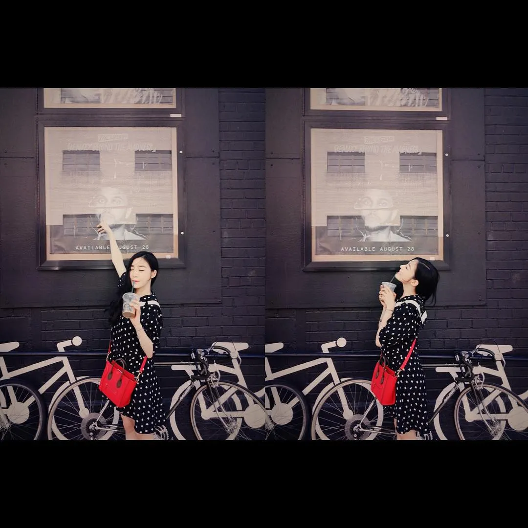 OOTD Tiffany Girls Generation, simple tapi nyatanya mewah abis. ©Instagram/xolovestephi