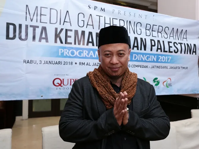 Opick siap menjalani sidang mediasi dengan Dian. © KapanLagi.com/Muhammad Akrom Sukarya