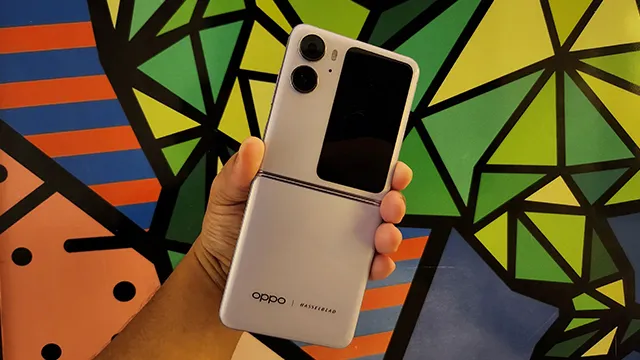 OPPO Find N2 Flip. (c) KapanLagi/Gilar Ramdhani