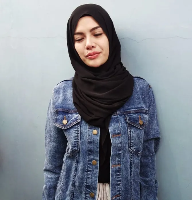 Nikita sudah lama memiliki niat untuk kenakan hijab. © KapanLagi.com 