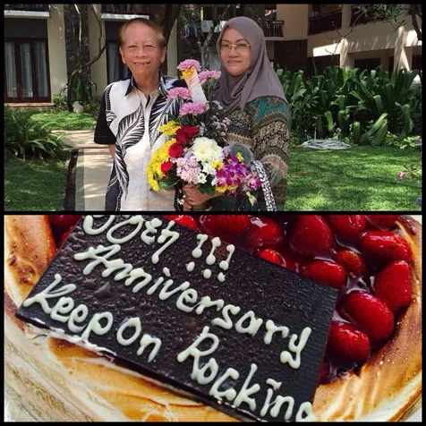 Hadiah untuk orangtua @foto: Instagram maiaestiantyreal