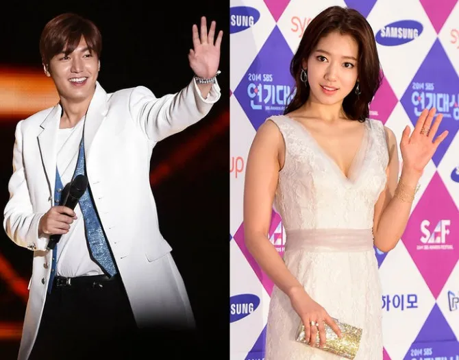 Lee Min Ho dan Park Shin Hye akan datang pada Baeksang Arts Awards nanti malam. ©osen