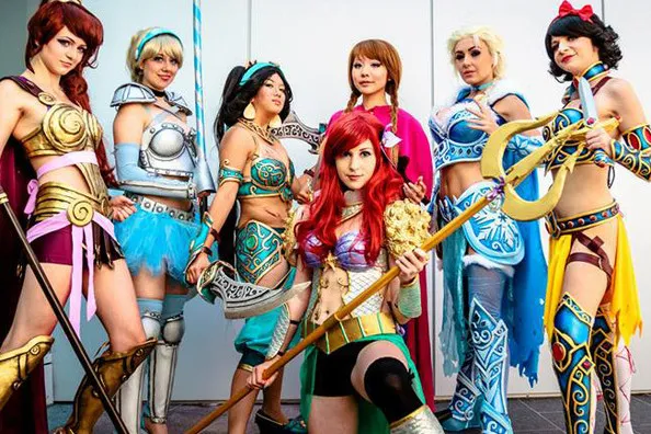 Para ksatria cantik Disney ©zimbio