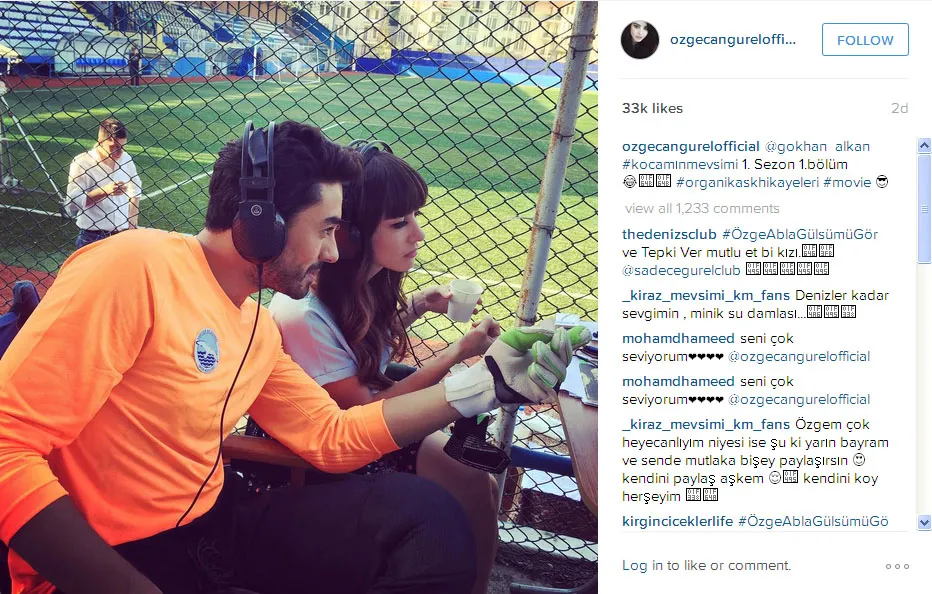 Benarkah Ozge sedang syuting film terbarunya? © Instagram.com/ozgecangurelofficial