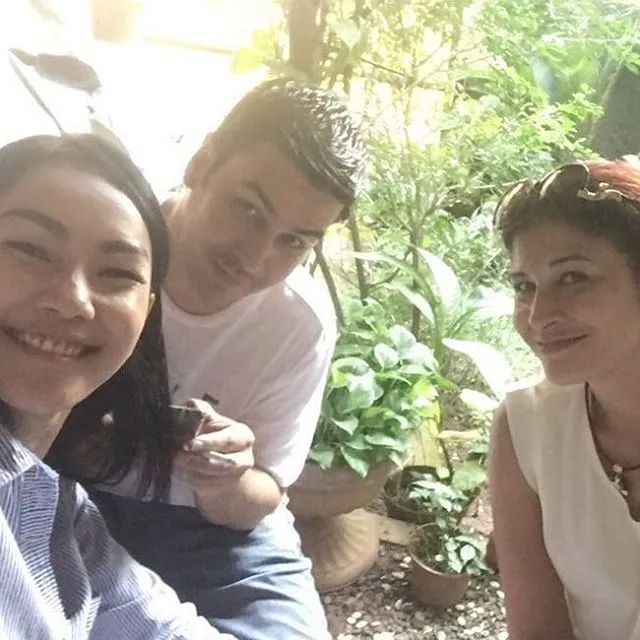 Kalina bersama pacar dan calon kakak ipar © instagram.com/kalinaoctaranny