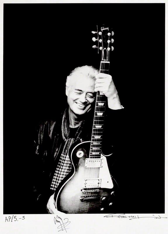 Jimmy Page © Jimmy Page Official Facebook