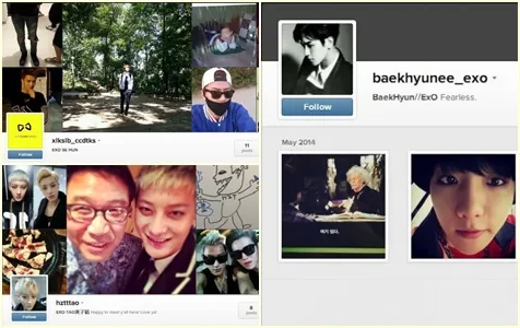Twitter para member EXO yang difollow lebih dari satu juta orang @allkpop.com