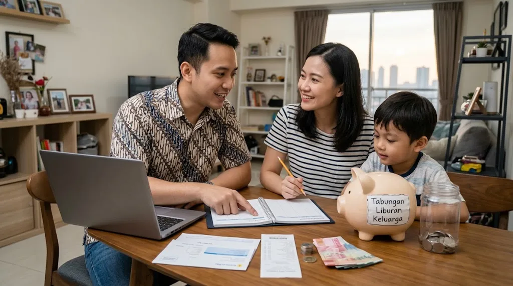 Cara Sederhana Mengajarkan Anak Mengelola Keuangan (AI Generated)