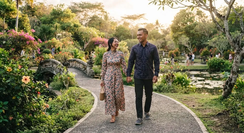 Pegang Tangan Pasangan - AI generated