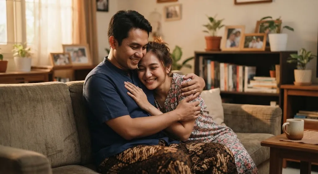 Tunjukkan Keinginan untuk Dekat dengan Pasangan - AI generated