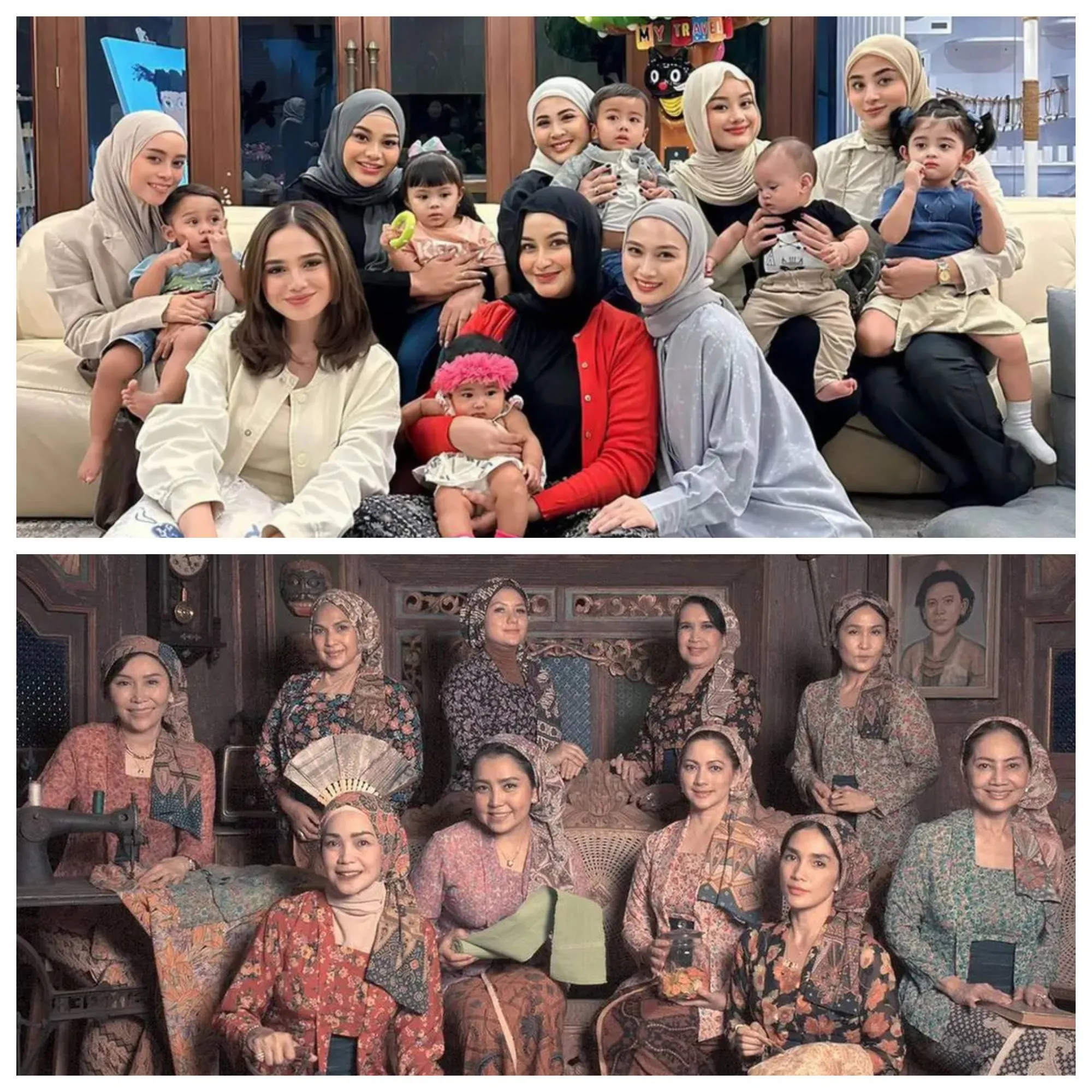 Geng Artis-Seleb Paling Populer (@aurelie.hermansyah dan @viona_rosalina)