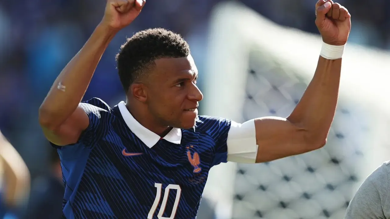 Striker Timnas Prancis, Kylian Mbappe. (AFP)