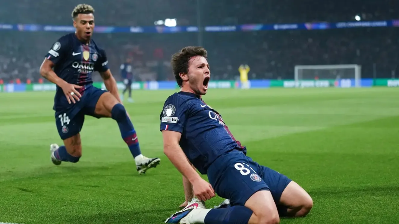 Joao Neves saat bermain di PSG. (AP Photo/Aurelien Morissard)