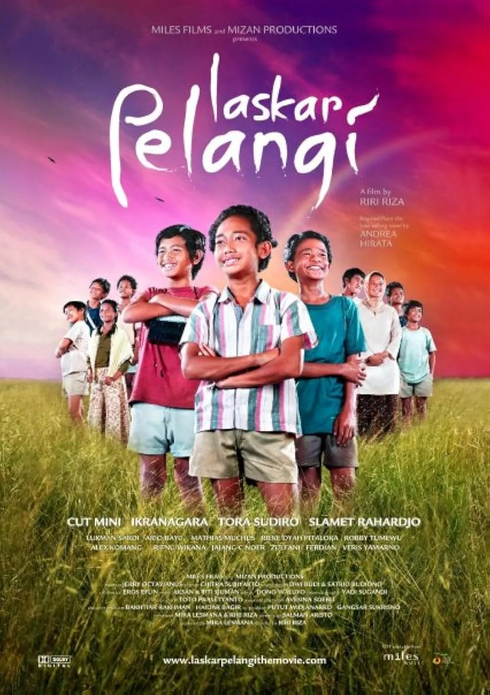 Poster film LASKAR PELANGI Â© imdb