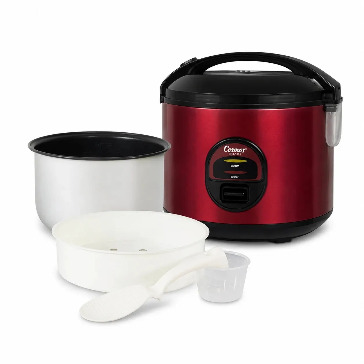 rekomendasi rice cooker low watt/  Cosmos Rice Cooker CRJ-3301/ cosmos.id